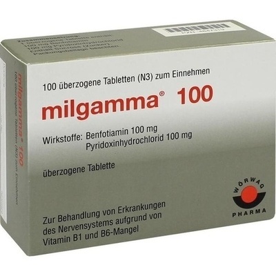 MILGAMMA 100 MG (VITAMIN B1 & B6), 100 таблеток